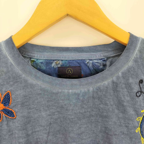 ロストインアルビオン LOST IN ALBION イタリア製 刺繍Tシャツ メンズ import:S