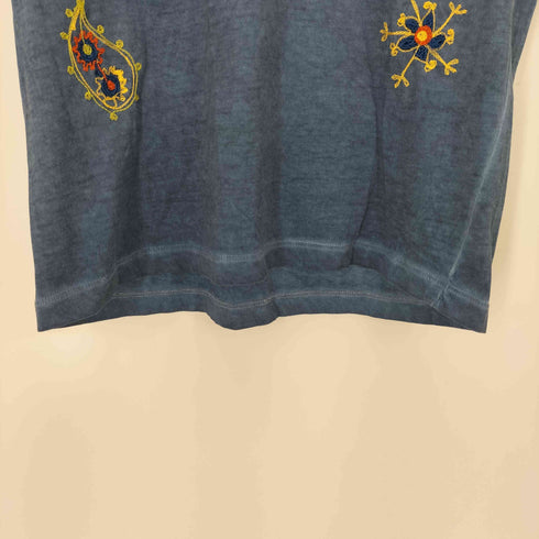 ロストインアルビオン LOST IN ALBION イタリア製 刺繍Tシャツ メンズ import:S