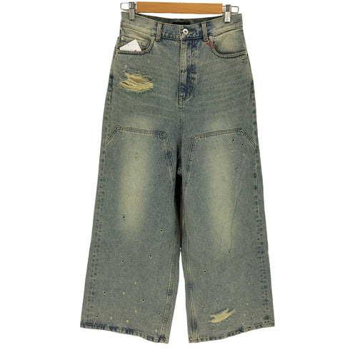 メゾンスペシャル MAISON SPECIAL Baggy Denim Pants BLU レディース JPN:38