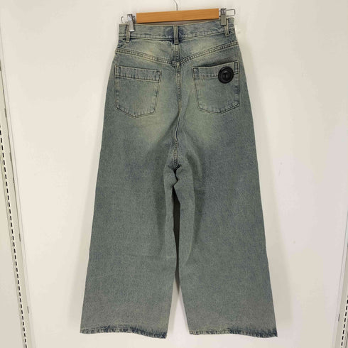 メゾンスペシャル MAISON SPECIAL Baggy Denim Pants BLU レディース JPN:38