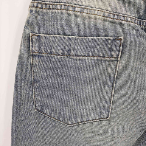 メゾンスペシャル MAISON SPECIAL Baggy Denim Pants BLU レディース JPN:38