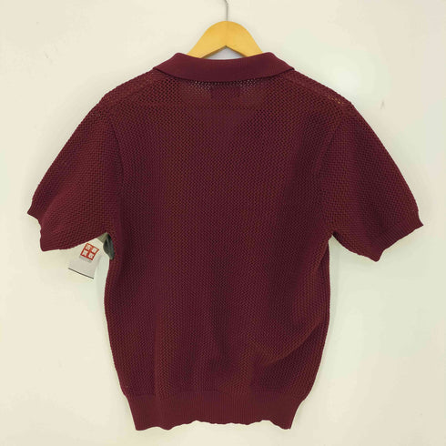 ステューシー Stussy CABLE MESH SS ケーブルメッシュ ニットポロ メンズ import:S