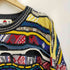 florence tricot イタリア製クルーネック3Dニット メンズ XL