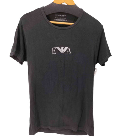 エンポリオアルマーニ EMPORIO ARMANI コットンクルーネック S/S Tシャツ ブランドロゴ メンズ JPN:M