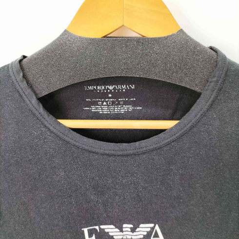 エンポリオアルマーニ EMPORIO ARMANI コットンクルーネック S/S Tシャツ ブランドロゴ メンズ JPN:M
