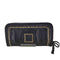 カンポマッジ campomaggi Purse in black leather with rivets メンズ