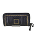 カンポマッジ campomaggi Purse in black leather with rivets メンズ