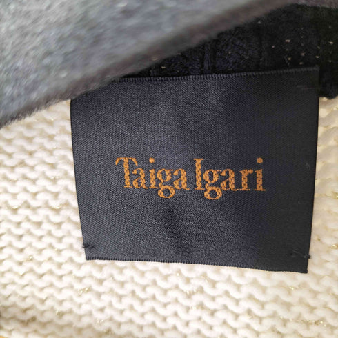 TAIGA IGARI タイガイガリ Tear Drop Sparkle cardigan メンズ import:M