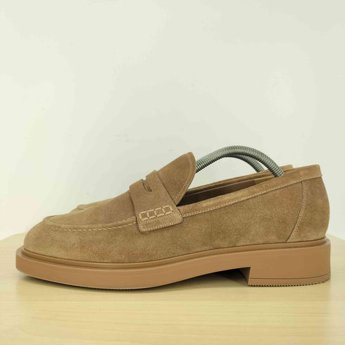 ジャンビトロッシ Gianvito Rossi HARRIS スウェードローファー メンズ 41½