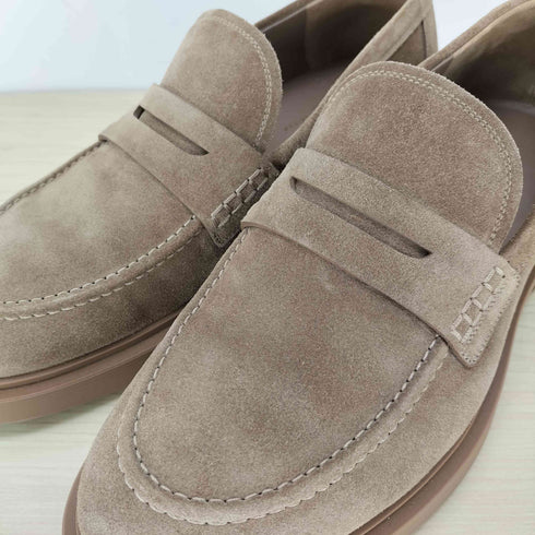 ジャンビトロッシ Gianvito Rossi HARRIS スウェードローファー メンズ 41½