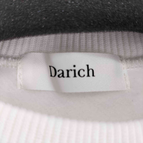 ダーリッチ Darich ポイントビジューロゴスウェットトップス レディース FREE