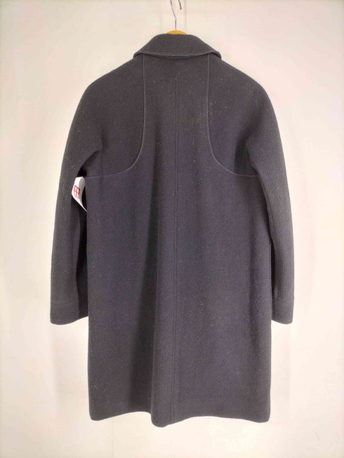 ミラショーン mila schon BLUE LABEL 丸襟 ウール混ステンカラーハーフ コート レディース EUR:40