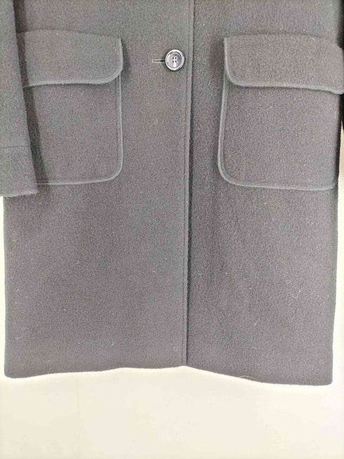 ミラショーン mila schon BLUE LABEL 丸襟 ウール混ステンカラーハーフ コート レディース EUR:40
