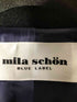 ミラショーン mila schon BLUE LABEL 丸襟 ウール混ステンカラーハーフ コート レディース EUR:40
