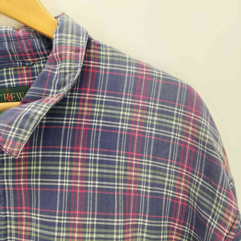 ジェイクルー J.CREW 巨人タグ マドラスチェック コットンプルオーバーシャツ メンズ JPN:L