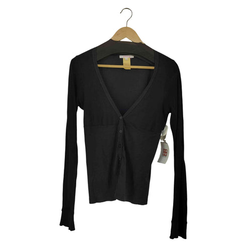 Vanessa Bruno MADE IN FRANCE ストレッチ コットンVネックカーディガン レディース 2