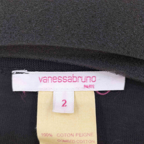 Vanessa Bruno MADE IN FRANCE ストレッチ コットンVネックカーディガン レディース 2