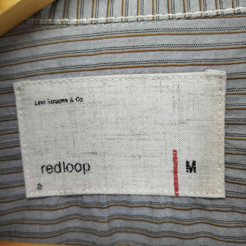 リーバイス Levis red loop ストライプコットントラッカージャケット メンズ JPN:M