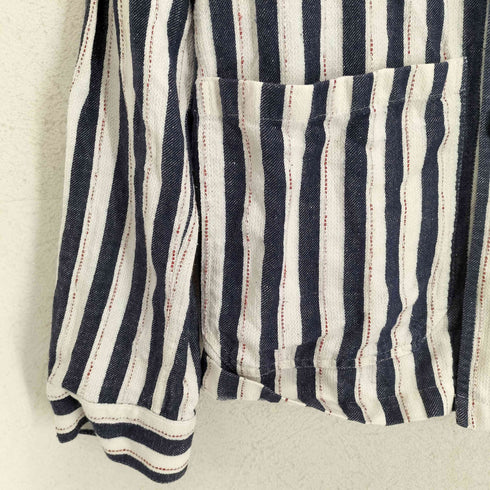 ラルディー二 LARDINI トリコロールストライプカバーオール メンズ 46