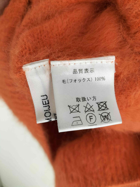 C'EST MOIJEU Vネック フォックスファーニット レディース