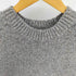 MONICA CORDERA KNIT CAPE メランジ ネップ ニット ケープ ベスト レディース