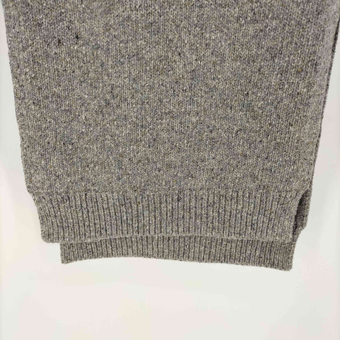MONICA CORDERA KNIT CAPE メランジ ネップ ニット ケープ ベスト レディース