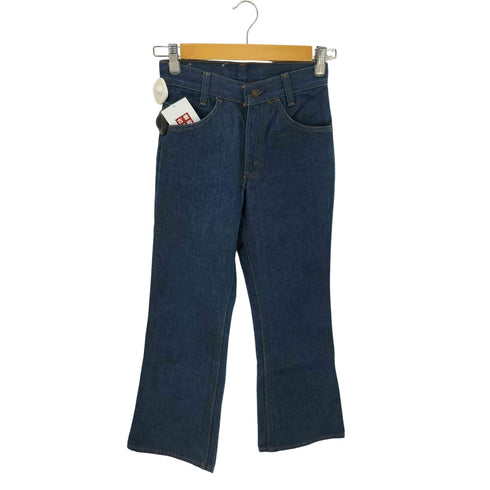 リーバイス Levis 80S ボタン裏553 オレンジタブ 42TALON 746-0917 フレアデニムパンンツ 濃紺 レディース W26 L27