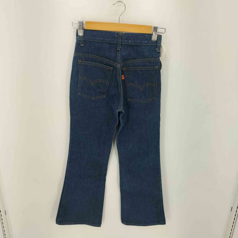 リーバイス Levis 80S ボタン裏553 オレンジタブ 42TALON 746-0917 フレアデニムパンンツ 濃紺 レディース W26 L27