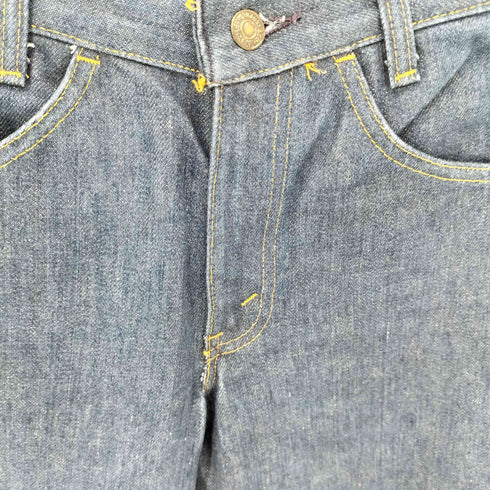 リーバイス Levis 80S ボタン裏553 オレンジタブ 42TALON 746-0917 フレアデニムパンンツ 濃紺 レディース W26 L27