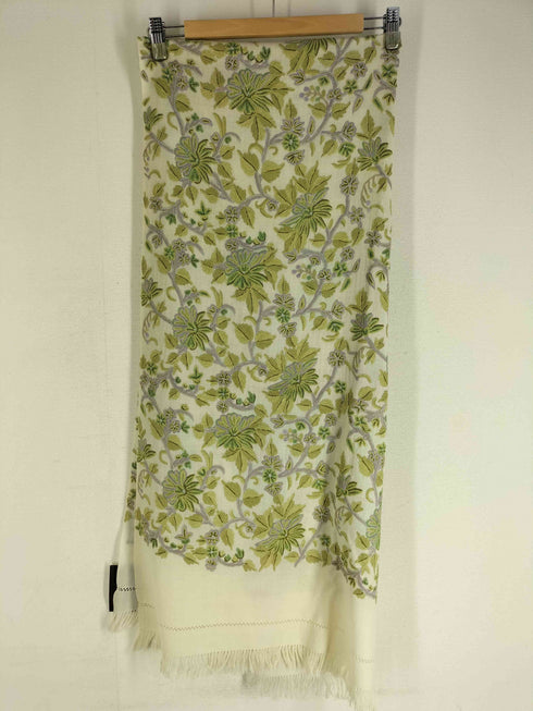 TARA BLANCA インド製 手刺繍ストール 大判ストール レディース