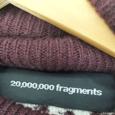 20000000 fragments デザイン タートルネックニット L/S 2トーン レディース JPN:3