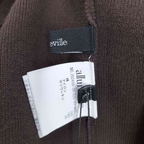 アルアバイル allureville 半袖リブニット レディース JPN:2