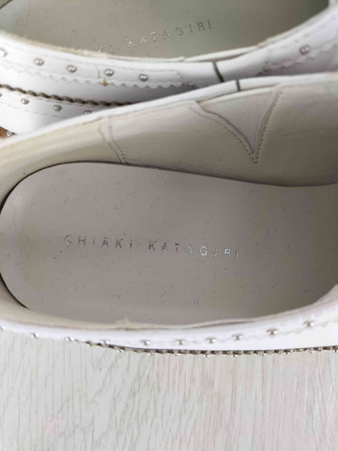 CHIAKI KATAGIRI スタッズ 厚底 レースアップシューズ レディース JPN:23.5