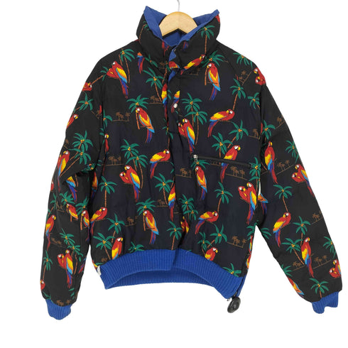 WYOMING WOOLENS 2WAY リバーシブル ダウンアノラック MADE IN USA メンズ JPN:L