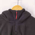 トミージーンズ tommy jeans フロントロゴ ハーフジップフーデットフリースジャケット メンズ import:M