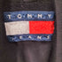 トミージーンズ tommy jeans フロントロゴ ハーフジップフーデットフリースジャケット メンズ import:M