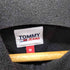トミージーンズ tommy jeans フロントロゴ ハーフジップフーデットフリースジャケット メンズ import:M