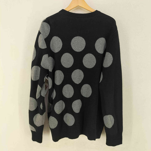RÆBURN カシミヤブレンド ドット クルーネックニット メンズ import:M
