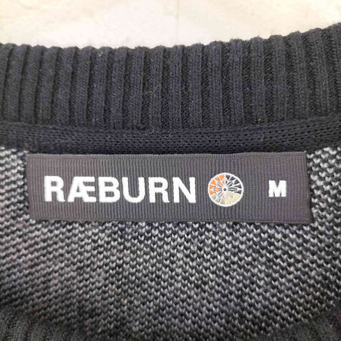RÆBURN カシミヤブレンド ドット クルーネックニット メンズ import:M