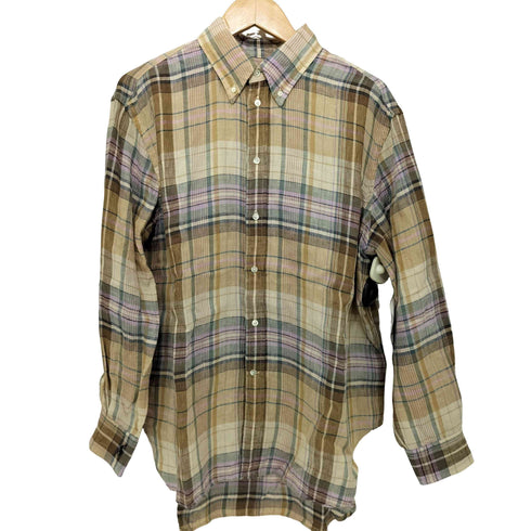 ポロバイラルフローレン Polo by RALPH LAUREN 袖ポニー ボタンダウンリネンシャツ メンズ SP