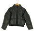 ザラ ZARA フェイクレザー クロップド 中綿 ジャケット レディース 13-14