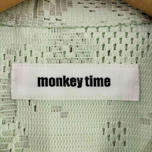 モンキータイム MONKEY TIME FLOWER RUSSELL LACE SHIRT メンズ JPN:M