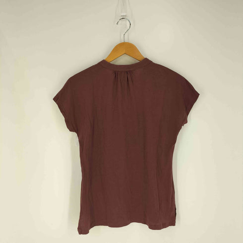 アーペーセー A.P.C. ギャザー サイドスリット Vネックスキッパーカットソー レディース import:XS