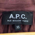 アーペーセー A.P.C. ギャザー サイドスリット Vネックスキッパーカットソー レディース import:XS