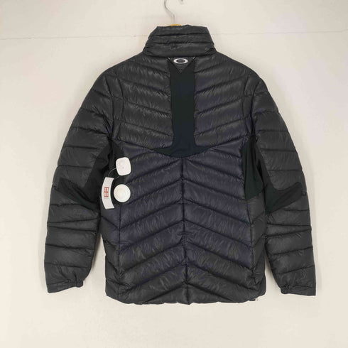 オークリー OAKLEY スカル刺繍裏地総柄ダウンジャケット メンズ JPN:M