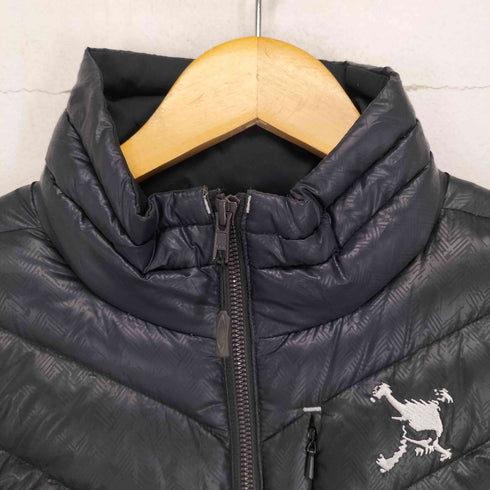 オークリー OAKLEY スカル刺繍裏地総柄ダウンジャケット メンズ JPN:M