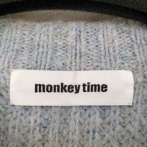 モンキータイム MONKEY TIME AZE CLR/MLG CROPPED CREW NECK メンズ JPN:S