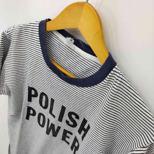 ベルバシーン Velva Sheen POLISH POWER ボーダーTシャツ メンズ