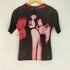 ジャンポールゴルチエフェム Jean Paul GAULTIER FEMME 90S パワーネット フェイス 半袖カットソー レディース JPN:40