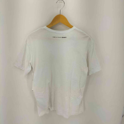 コムデギャルソンシャツ COMME des GARCONS SHIRT cotton jersey plain バックロゴS/S Tシャツ メンズ JPN:L
